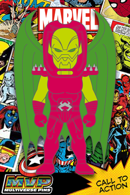 Marvel Comics ANNIHILUS Character pin MultiVersePins