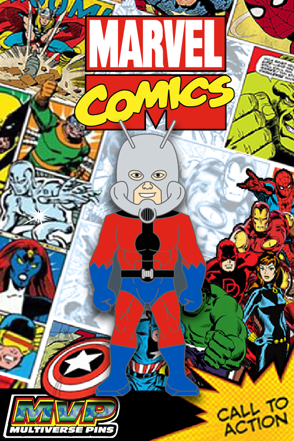 Marvel Comics ANT-MAN Character Pin MultiVersePins| MultiVersePins