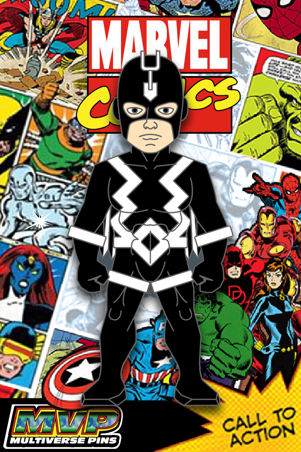 Marvel Comics BLACK BOLT Character Pin MultiVersePins| MultiVersePins