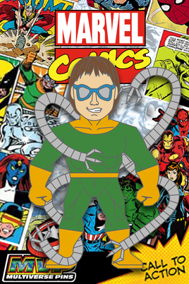 Marvel Comics DOCTOR OCTOPUS Character Pin Phase 7 MultiVersePins