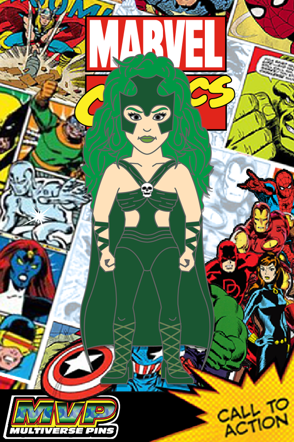 Marvel Comics POLARIS Character Pin Phase 9 MultiVersePins