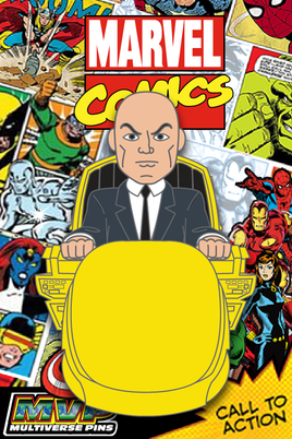 Marvel Comics PROFESSOR X Character Pin Phase 10 MultiVersePins