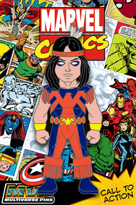 Marvel Comics THUNDERBIRD Character Pin Phase 9 MultiVersePins