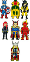 Marvel Comics YELLOW JACKET Micro Pin MultiVersePins